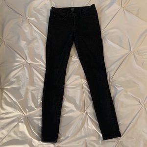 Gap Black High Waisted Skinny Jeans